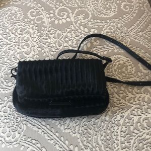 Juicy couture mini cross body handbag black